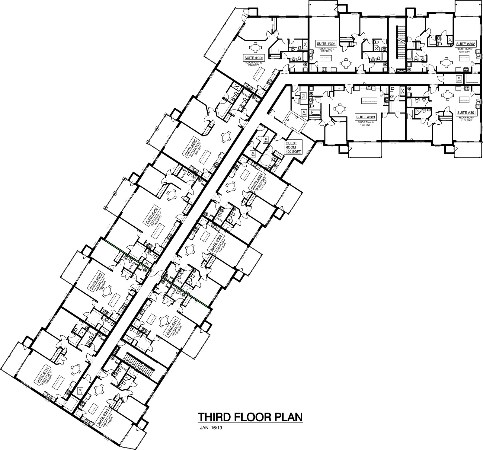 Suite Location Plan Redview Terrace